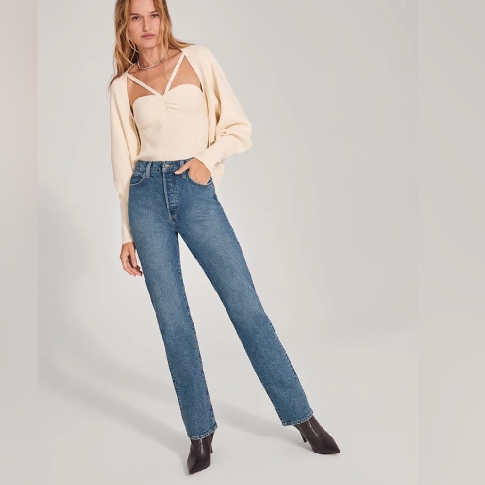 NWOT Favorite Daughter the Vivi high Rise straight